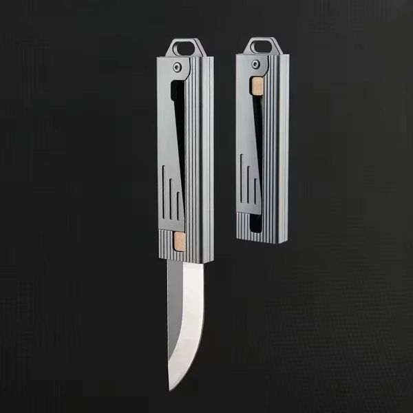 Карманный Нож Гравитационный фронтальный Titanium антистресс 1641 фото