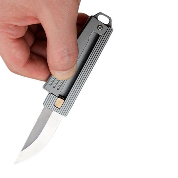 Карманный Нож Гравитационный фронтальный Titanium антистресс 1641 фото