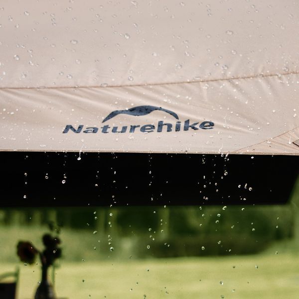 Тент-навіс Naturehike CNK2350WS015 Cloud Skies Tarp Lite, 550x465 см, коричневий 72982 фото