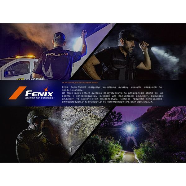 Ліхтар тактичний з УФ світлом Fenix TK35R 5800 лм TK35R фото
