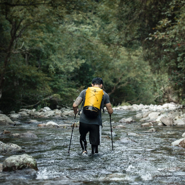 Рюкзак водонепроникний Naturehike NH21FSB04, 40л, бежевий 6927595788264 фото