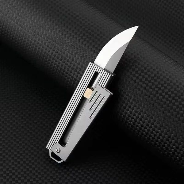 Карманный Нож Гравитационный фронтальный Titanium антистресс 1641 фото