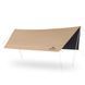 Тент-навіс Naturehike CNK2350WS015 Cloud Skies Tarp Lite, 550x465 см, коричневий 72982 фото 1