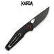 Нож складной Karda J325 Black J325B фото 2