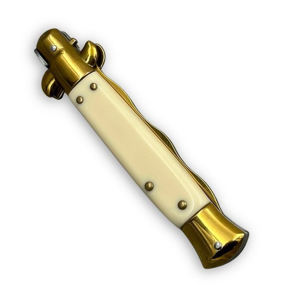 Нож стилет AKC Flamberg Gold-Bone 1614 фото
