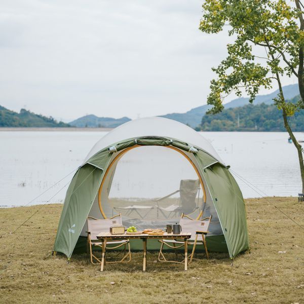 Намет чотиримісний Naturehike KOTA 4 CNK2450WS041, темно-зелений 6927595777886 фото
