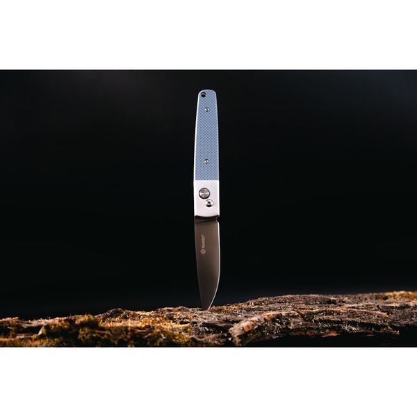 Нож складной туристический Ganzo G7211 (8.5 см) 440С/G10 серый G7211-GY фото