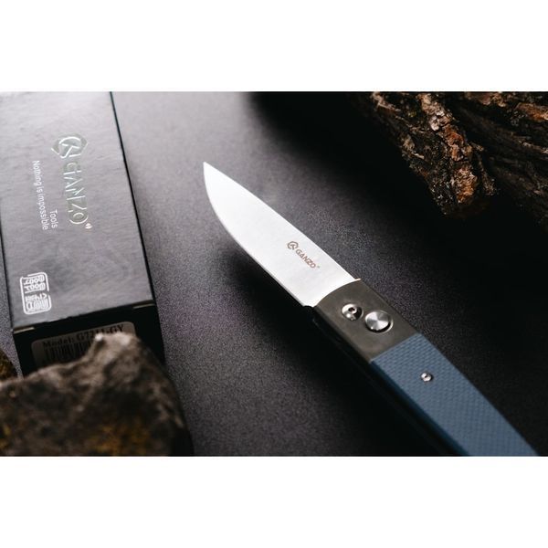 Нож складной туристический Ganzo G7211 (8.5 см) 440С/G10 серый G7211-GY фото