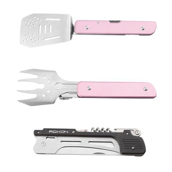 Мультитул для барбекю Roxon S601, розовый S601Pink фото