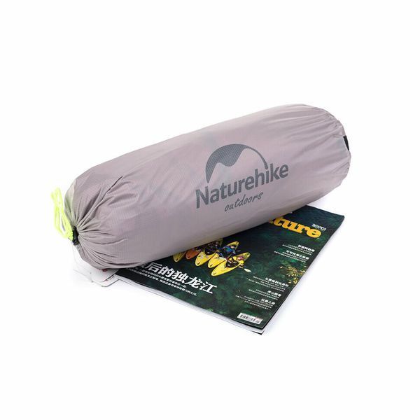 Намет надлегкий тримісний з футпринтом Naturehike Cloud Up 3 Updated NH18T030-T, 210T, помаранчевий 57562 фото