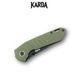 Нож складной Karda J213 Olive J213O фото 5