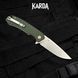 Нож складной Karda J146 Linen Green 1667 фото 6