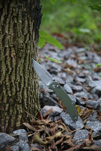Нож складной туристический Ganzo G7531 (8.9 см) 440С/G10 зеленый G7531-GR фото