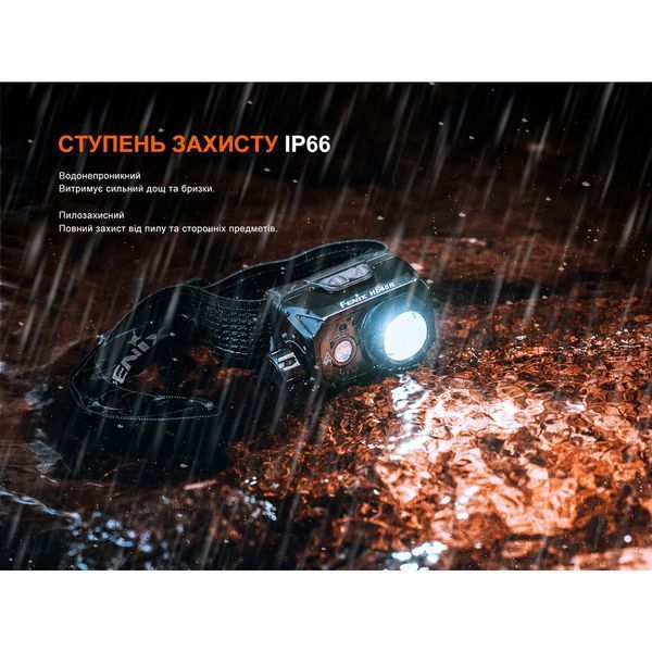 Ліхтар налобний Fenix HL45R LED з безконтактним датчиком HL45RLED фото