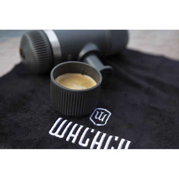 Портативная эспрессо-кофеварка Wacaco Nanopresso серая, механическая, для молотого кофе WNANOGR фото