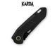 Нож складной Karda J213 Black J213B фото 4