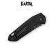 Нож складной Karda J213 Black J213B фото 3