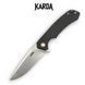 Ніж складний Karda J146 Linen Black 1666 фото 1