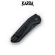 Ніж складаний Karda J213 Black J213B фото 5