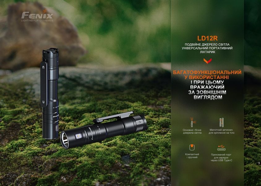 Фонарь ручной Fenix LD12R LD12R фото