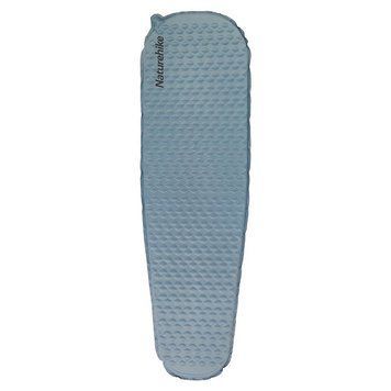 Матрац туристичний надувний одномісний Naturehike CNK2300DZ013, 185x55x3.5 см, блакитний, овальний 65437 фото