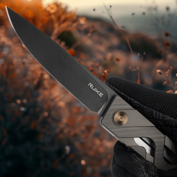 Ніж складаний туристичний Ruike P878-AG, (8.7 см) 14C28N / 6063Aluminum зелений P878-AG фото