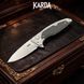 Нож Складной Karda J214 Carbon Black M390 J214B фото 1