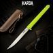 Нож Складной Karda J097 lime green handle drop blade 1546 фото 5