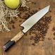 Ніж Кухонний Kiritsuke (VG-10, Brown Black) KT-2355BB фото 2