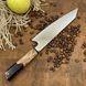 Нож Кухонный Kiritsuke (VG-10, Brown Black) KT-2355BB фото 2