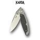 Ніж Складаний Karda J214 Carbon Black M390 J214B фото 3