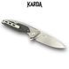 Ніж Складаний Karda J214 Carbon Black M390 J214B фото 2