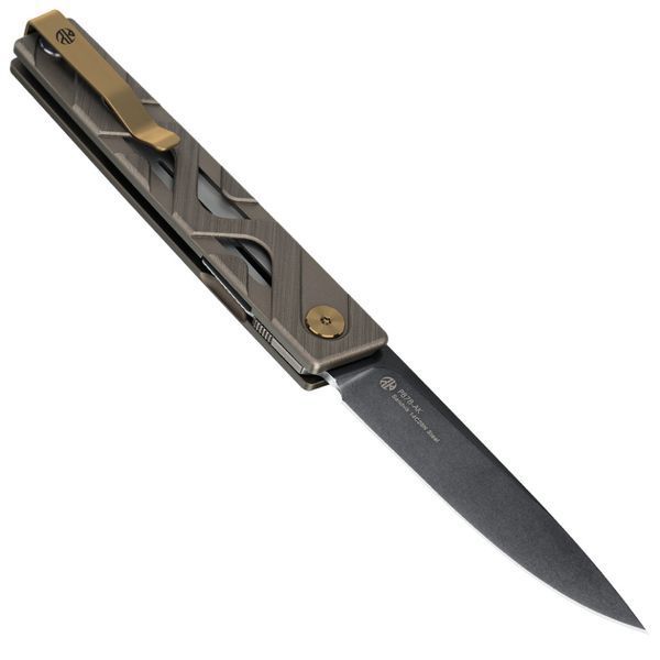 Ніж складаний туристичний Ruike P878-AK, (8.7 см) 14C28N / 6063Aluminum сірий P878-AK фото