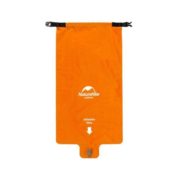 Герметичный мешок для надувания матраса Naturehike FC-10 (NH19Q033-D) orange 6927595734292 фото