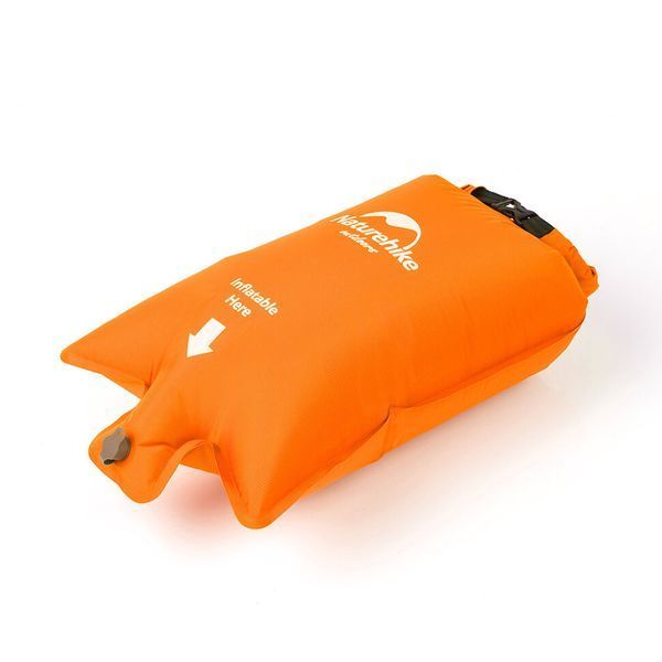 Герметичный мешок для надувания матраса Naturehike FC-10 (NH19Q033-D) orange 6927595734292 фото