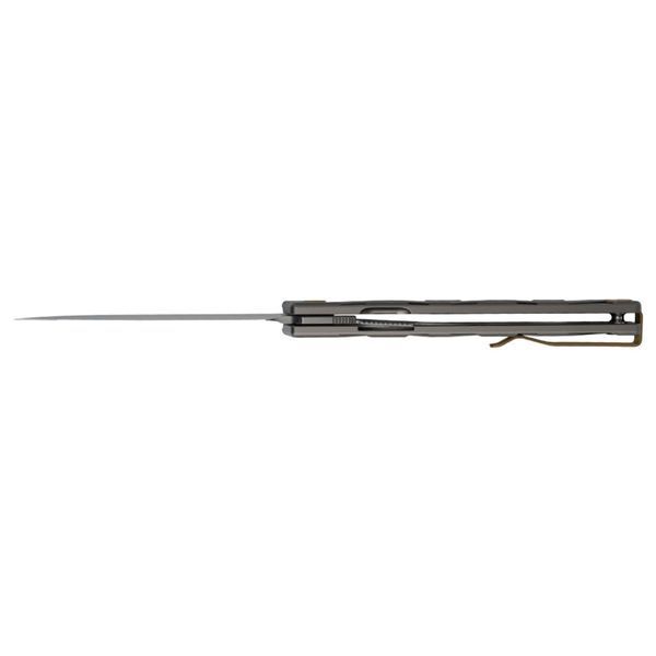 Ніж складаний туристичний Ruike P878-AK, (8.7 см) 14C28N / 6063Aluminum сірий P878-AK фото