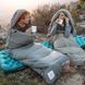 Спальний мішок з капюшоном із звичайним мішком для зберігання Naturehike M300 CNK2350WS023, сірий, лівий 6927595775974 фото 9