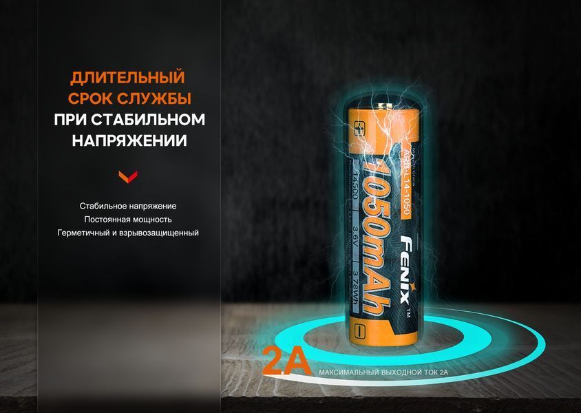 Аккумулятор Fenix ARB-L14-1050 ARB-L14-1050 фото