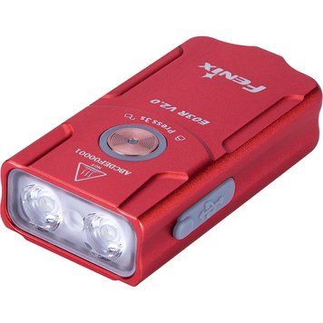 Ліхтар наключний Fenix E03R V2.0, червоний 64392 фото