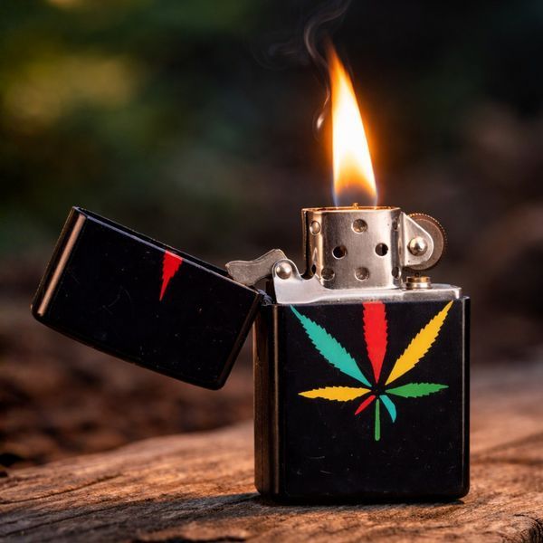 Бензинова запальничка Zippo &laquo;Rastaman&raquo; 913 фото