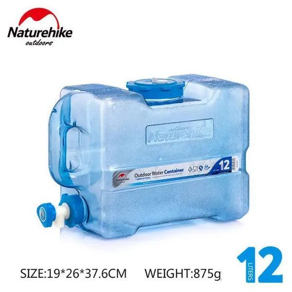 Каністра для води Naturehike PC7 NH18S012-T, 12 л, синя 6927595726617 фото