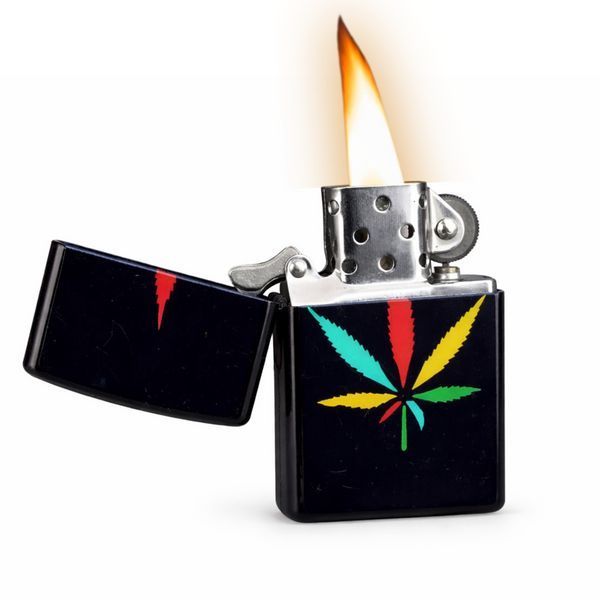 Бензинова запальничка Zippo &laquo;Rastaman&raquo; 913 фото