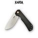 Ніж складаний Karda J305 Black J305B фото 3