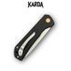 Ніж складаний Karda J305 Black J305B фото 5