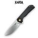 Ніж складаний Karda J305 Black J305B фото 1
