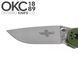 Нож складной Ontario Knife RAT I AUS-8 Foliage Green 1478.00.22 фото 4