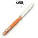 Нож Складной Karda J097 orange handle drop blade 1544 фото 2