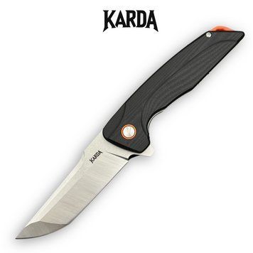 Ніж складний Karda J070 Black 1538 фото