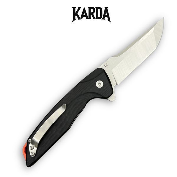 Нож складной Karda J070 Black 1538 фото