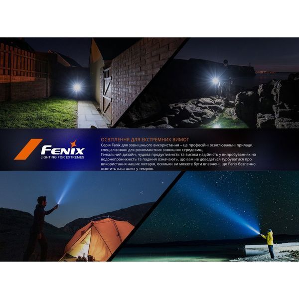 Ліхтар ручний Fenix LD36RB чорний LD36RB фото